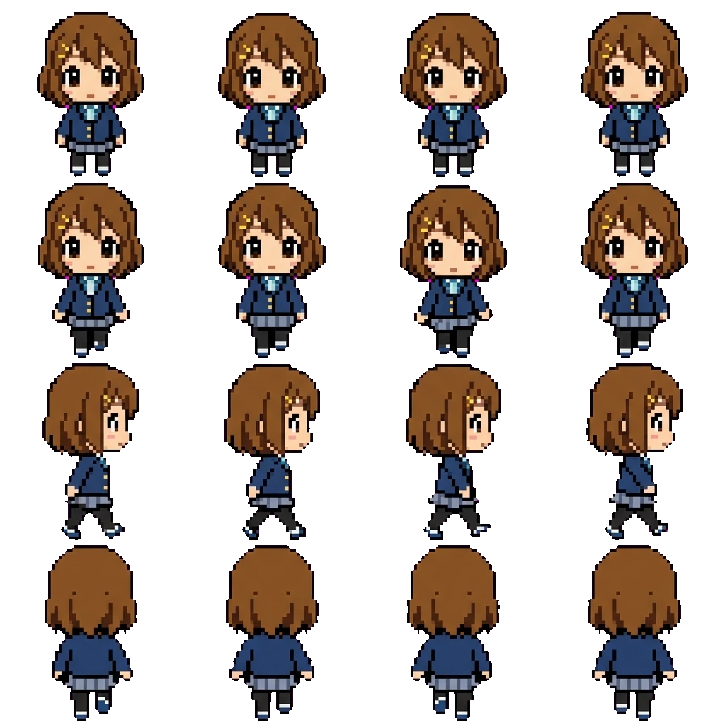 Yui movement sprite