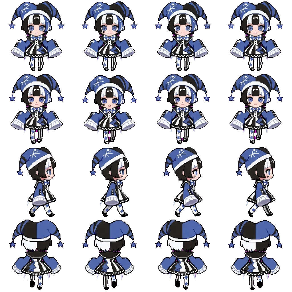 Celestine movement sprite