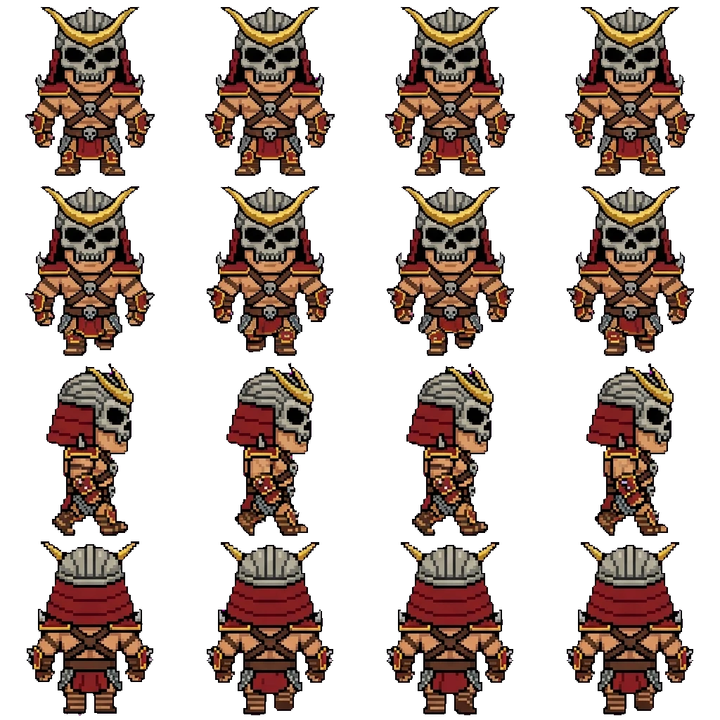 Shao kahn movement sprite