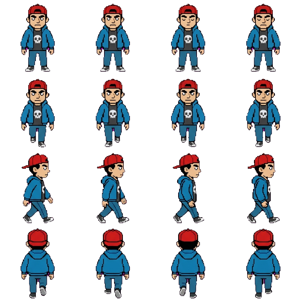 Pete DiNunzio movement sprite