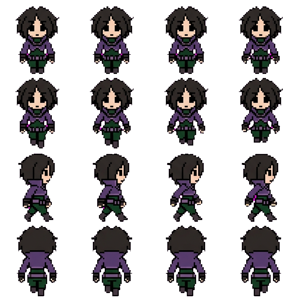 Valeria movement sprite