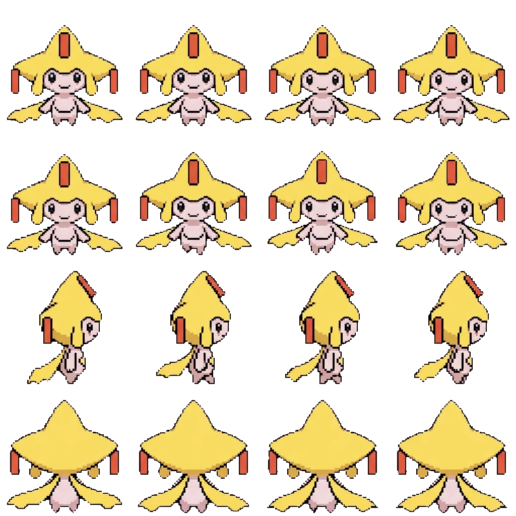 Jirachi movement sprite