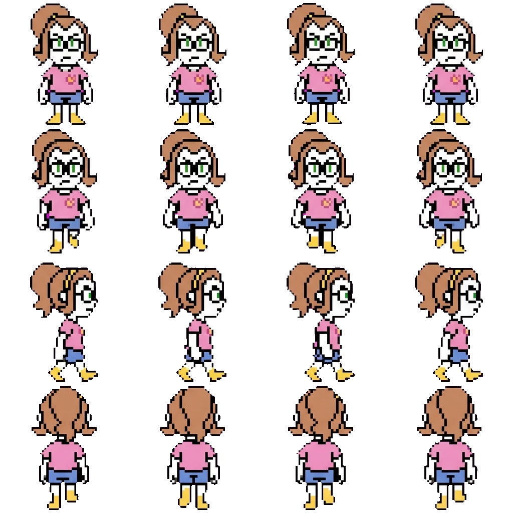 Susie movement sprite