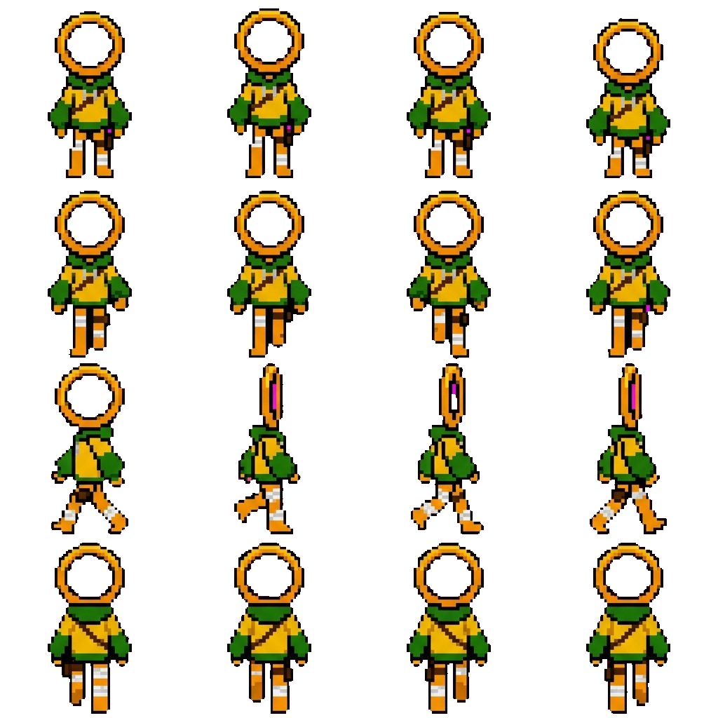 Orange movement sprite