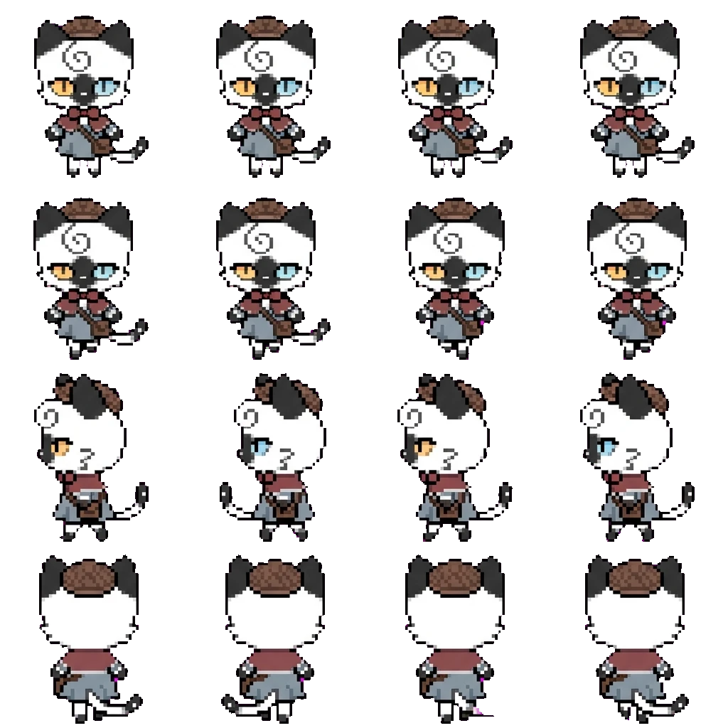 Serena movement sprite
