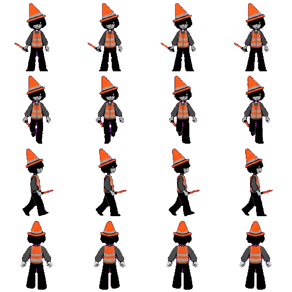 Colin movement sprite