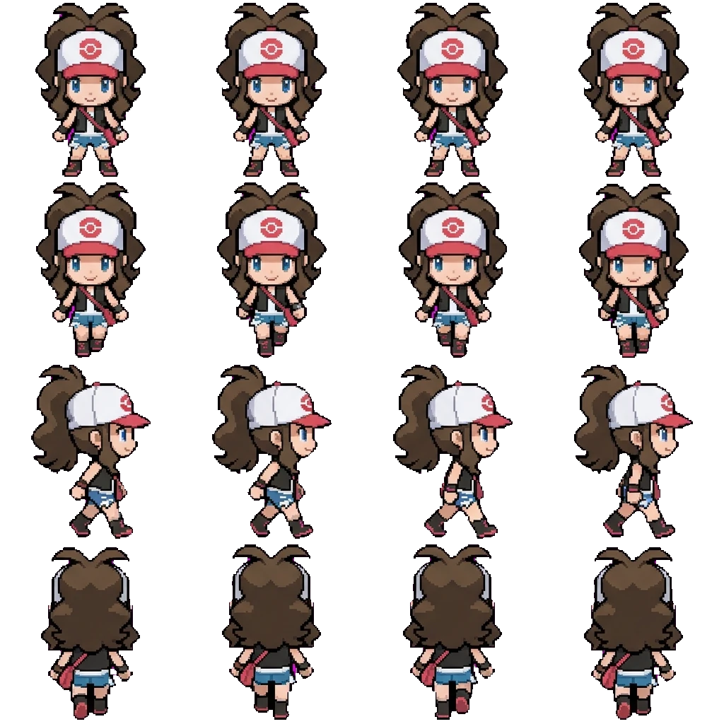 Hilda movement sprite