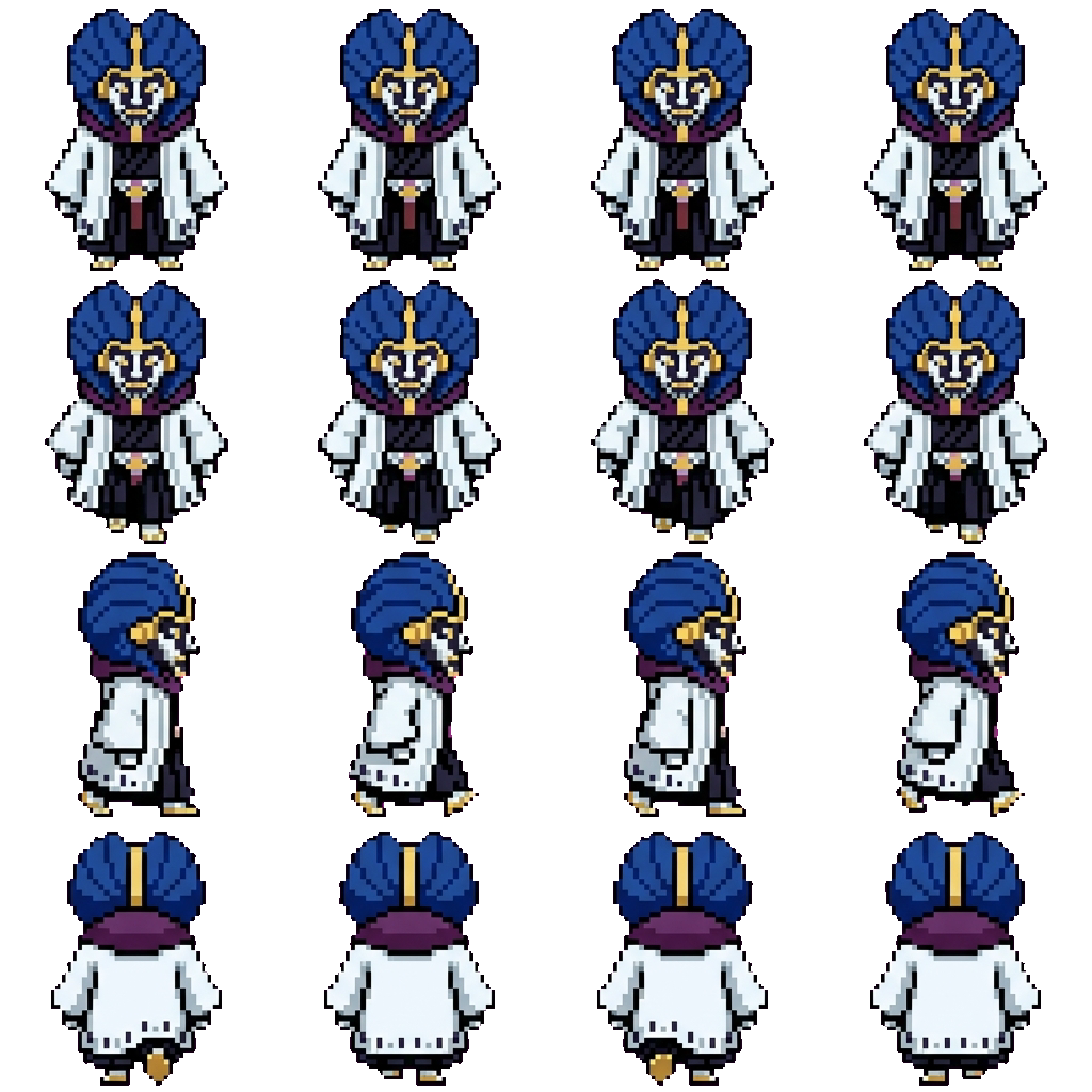 Mayuri Kurotsuchi movement sprite