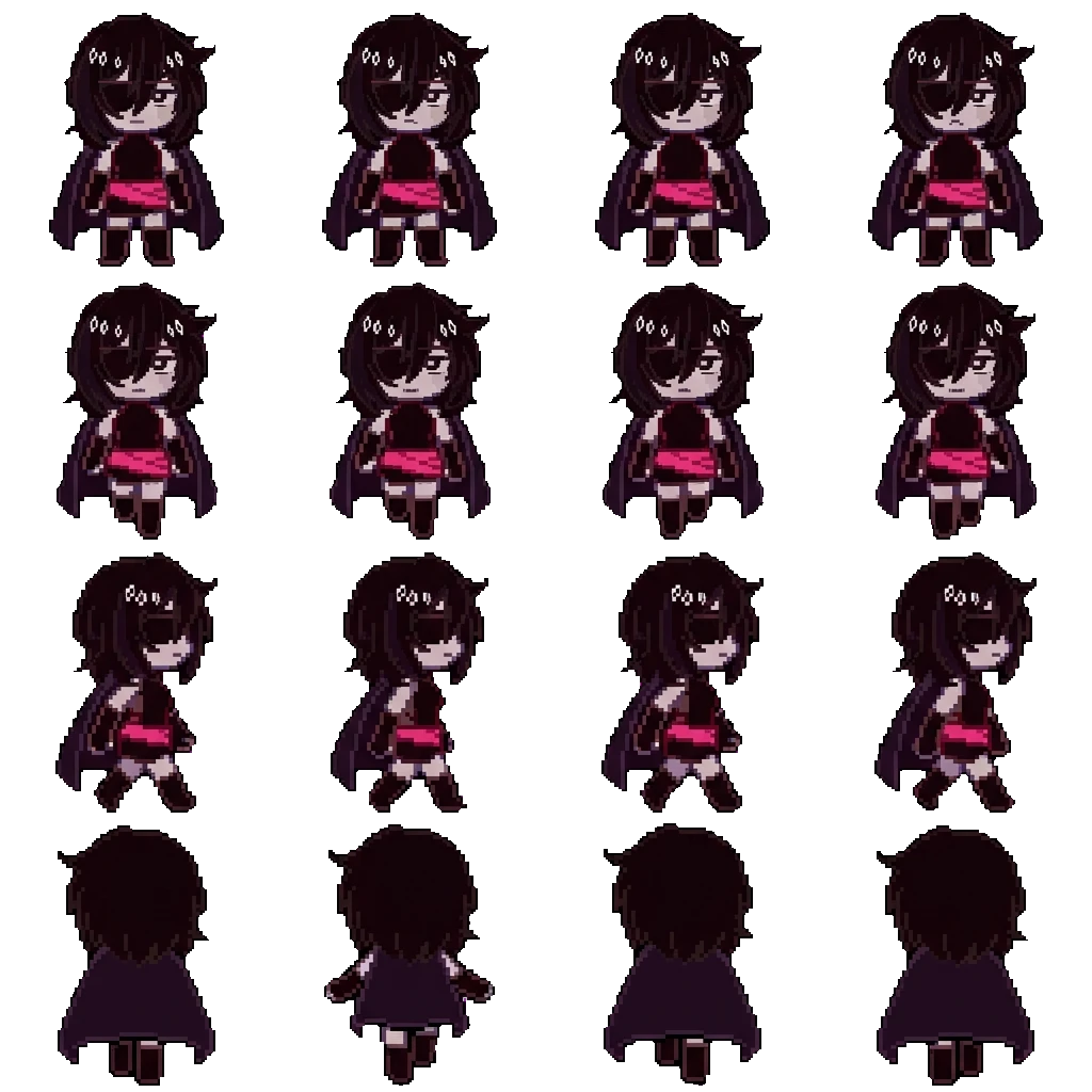 Honora movement sprite