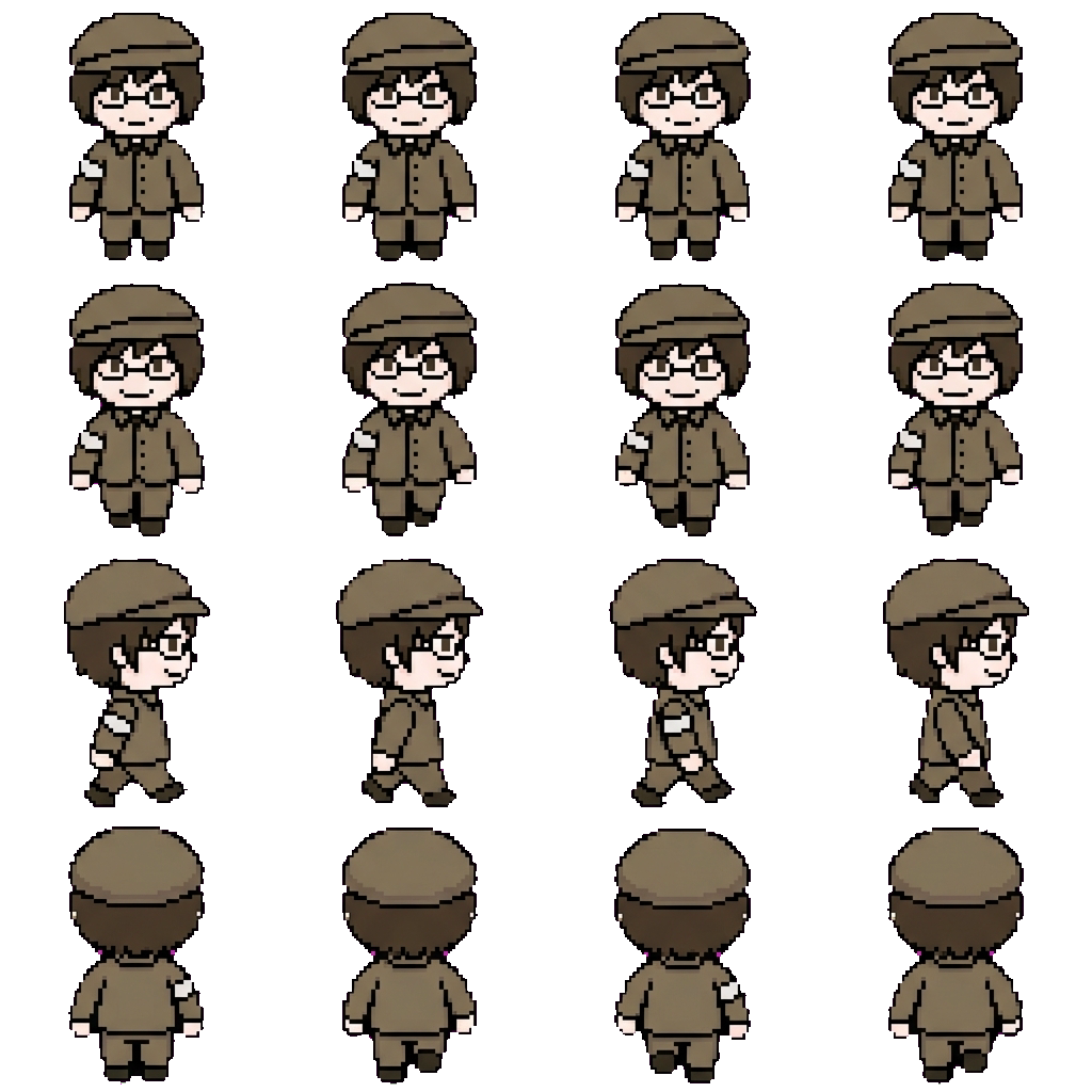 Josef movement sprite