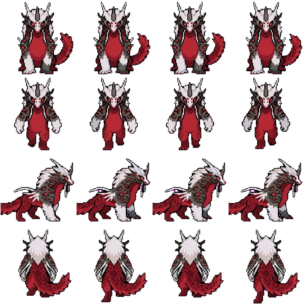Okia movement sprite