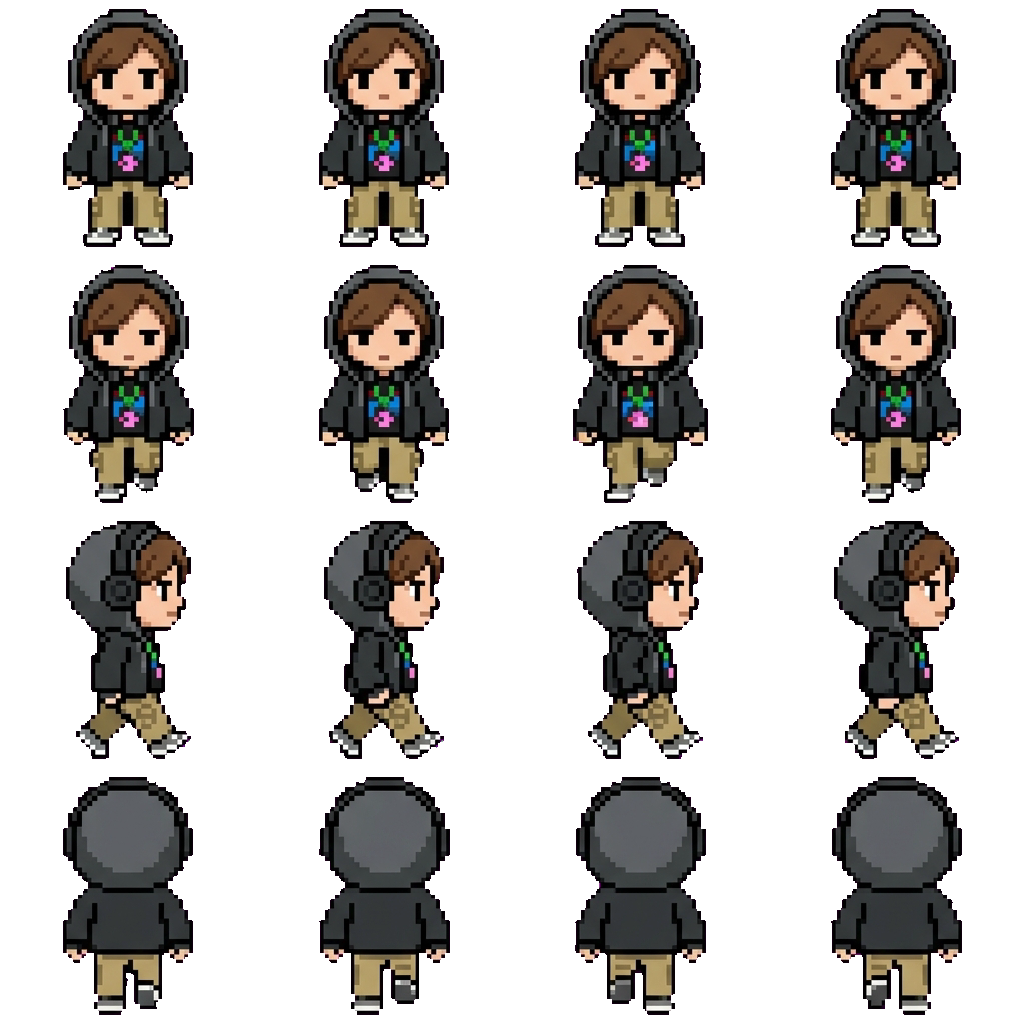 Logan movement sprite
