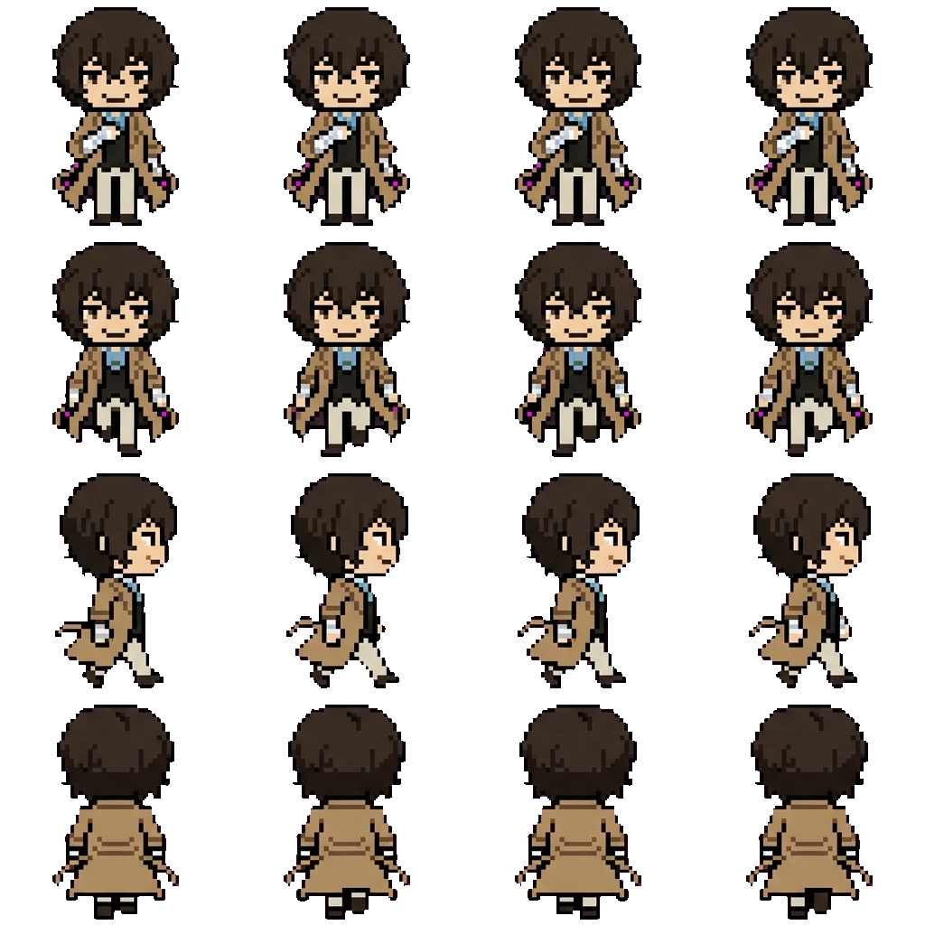 Dazai movement sprite