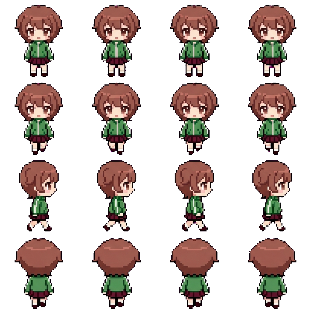 Mei movement sprite
