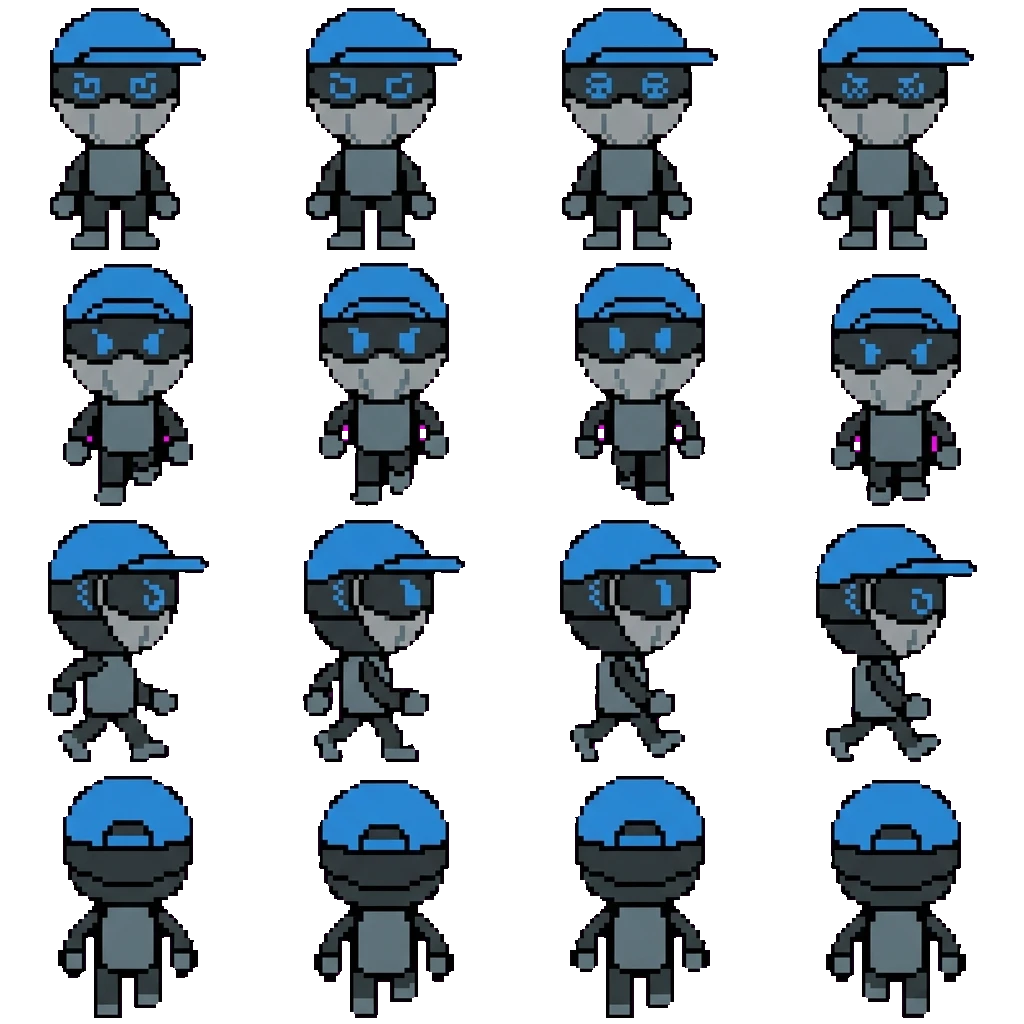 Laccer movement sprite