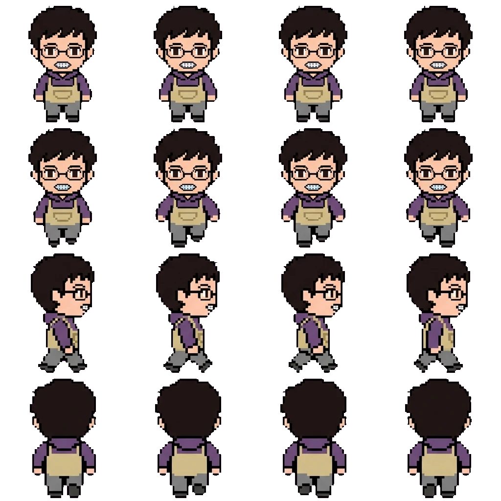 Jhon movement sprite