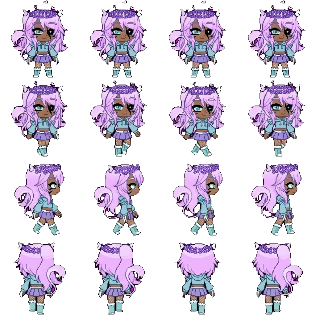 Charlotte movement sprite