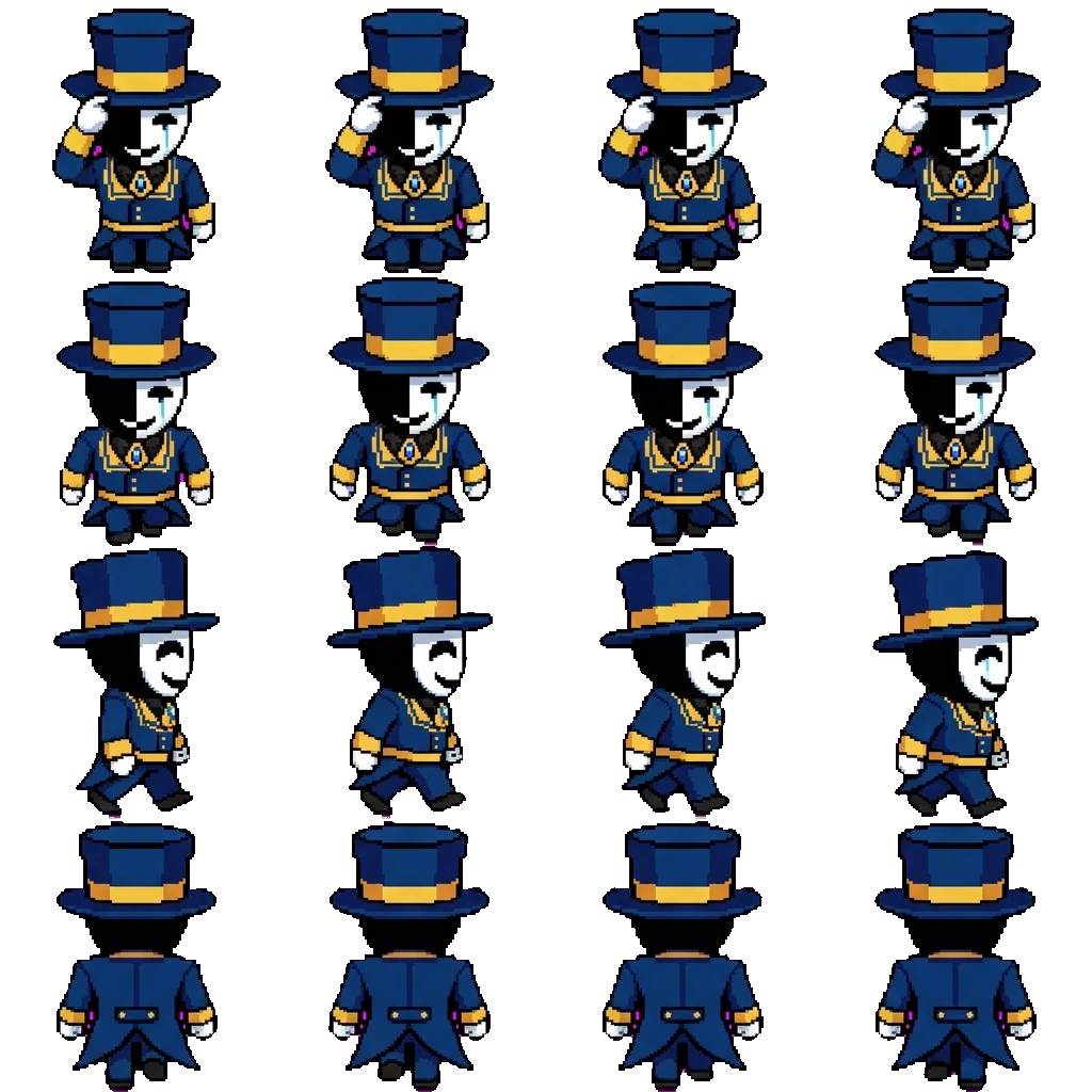 Ticket Taker movement sprite