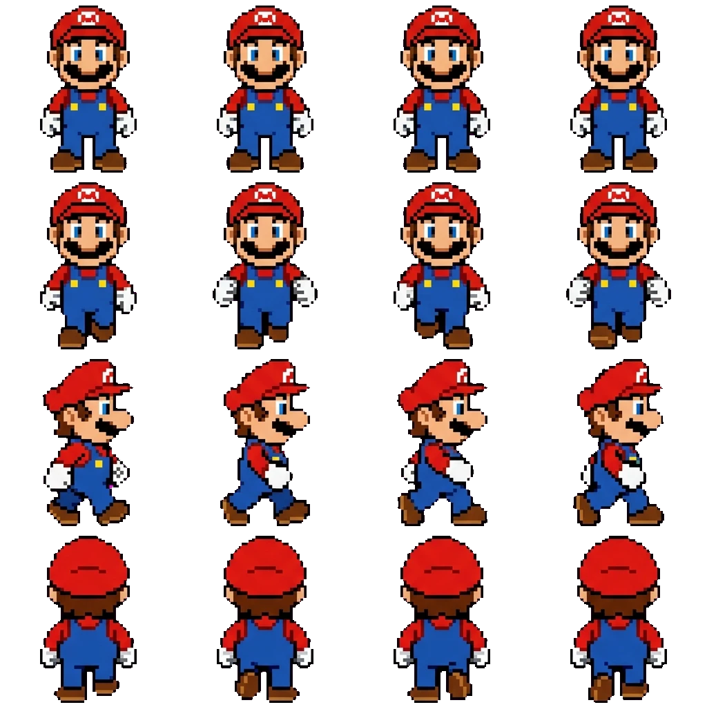 Mario movement sprite