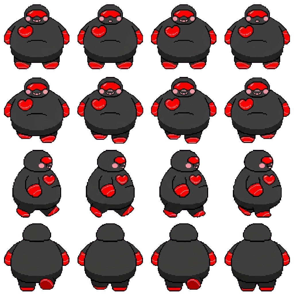 LoveHert movement sprite
