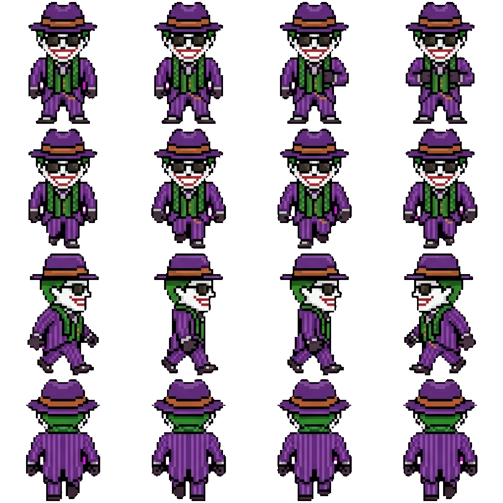 Joker movement sprite