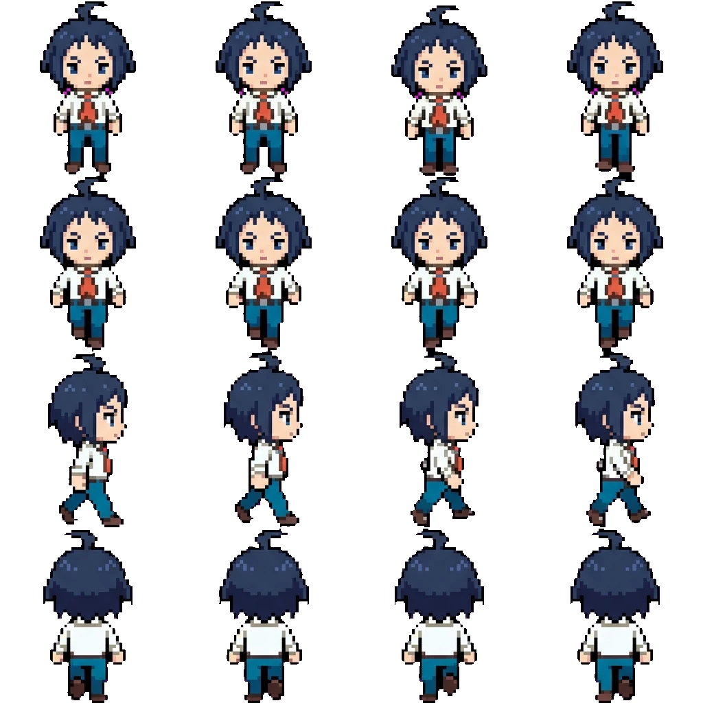 Cheren movement sprite