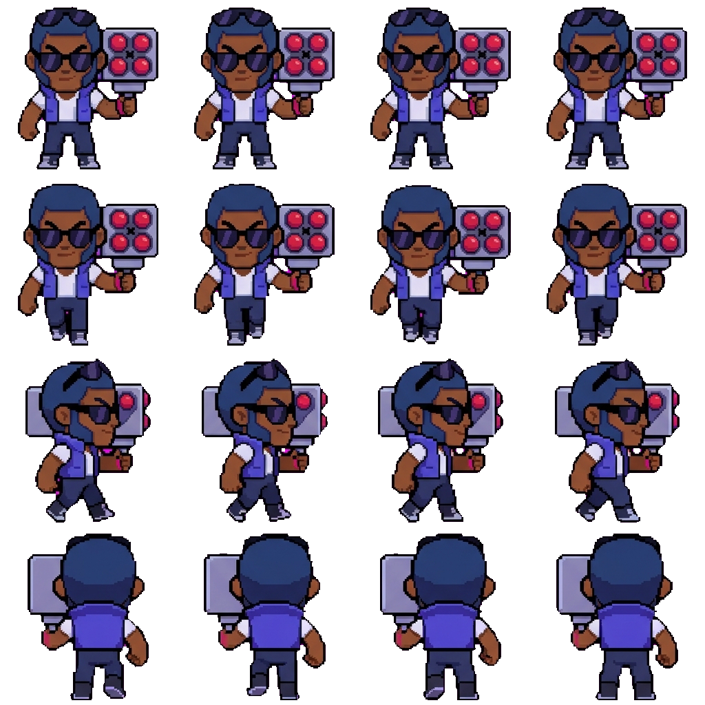 Brock movement sprite
