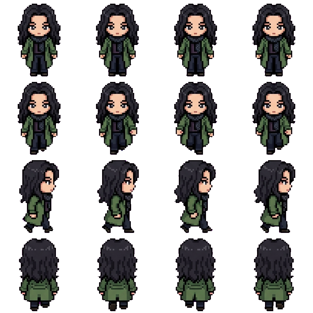 Teresa movement sprite