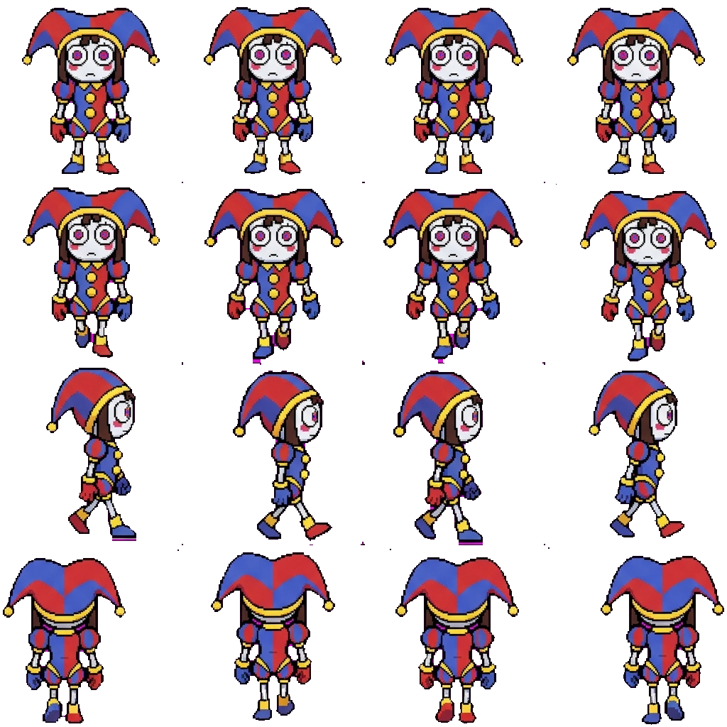 Pomni movement sprite