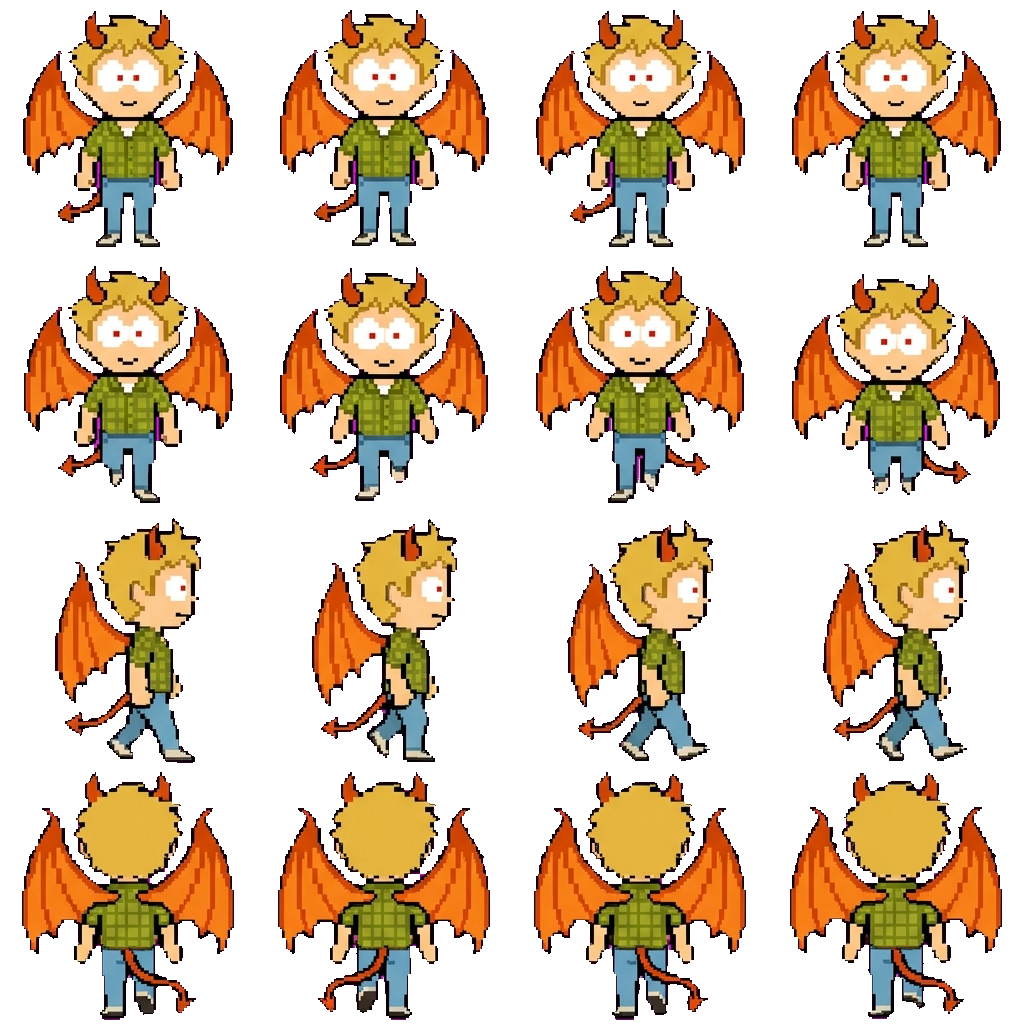 Thomas movement sprite