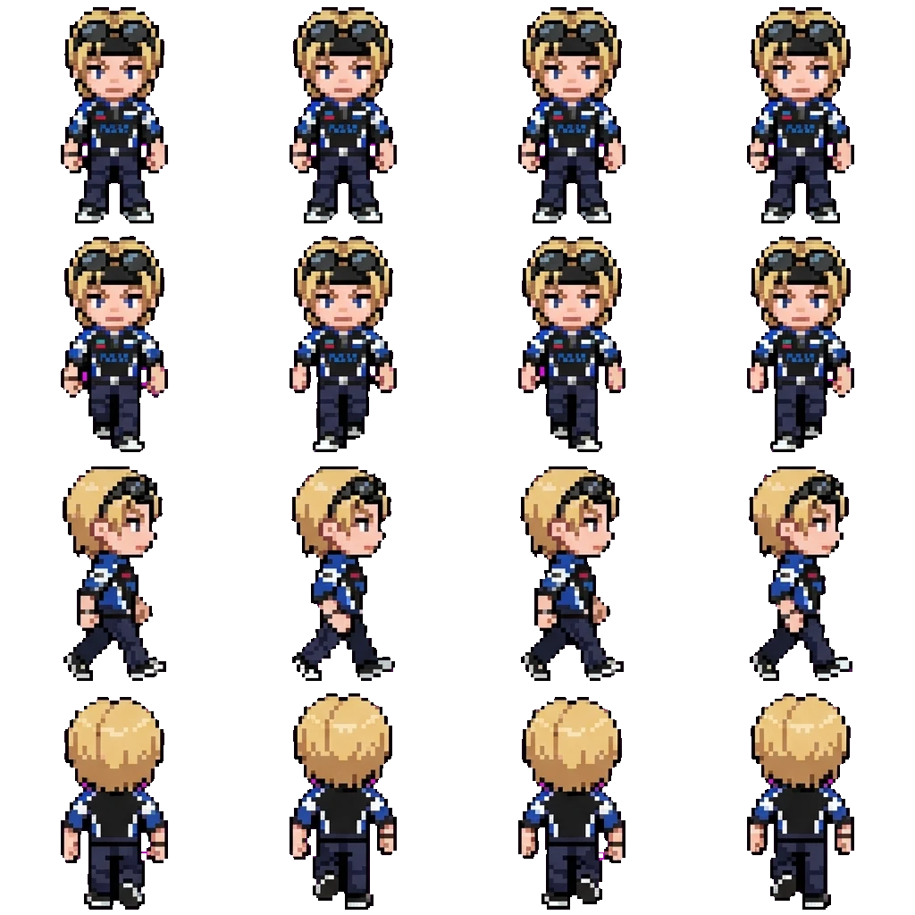 Han Noah movement sprite