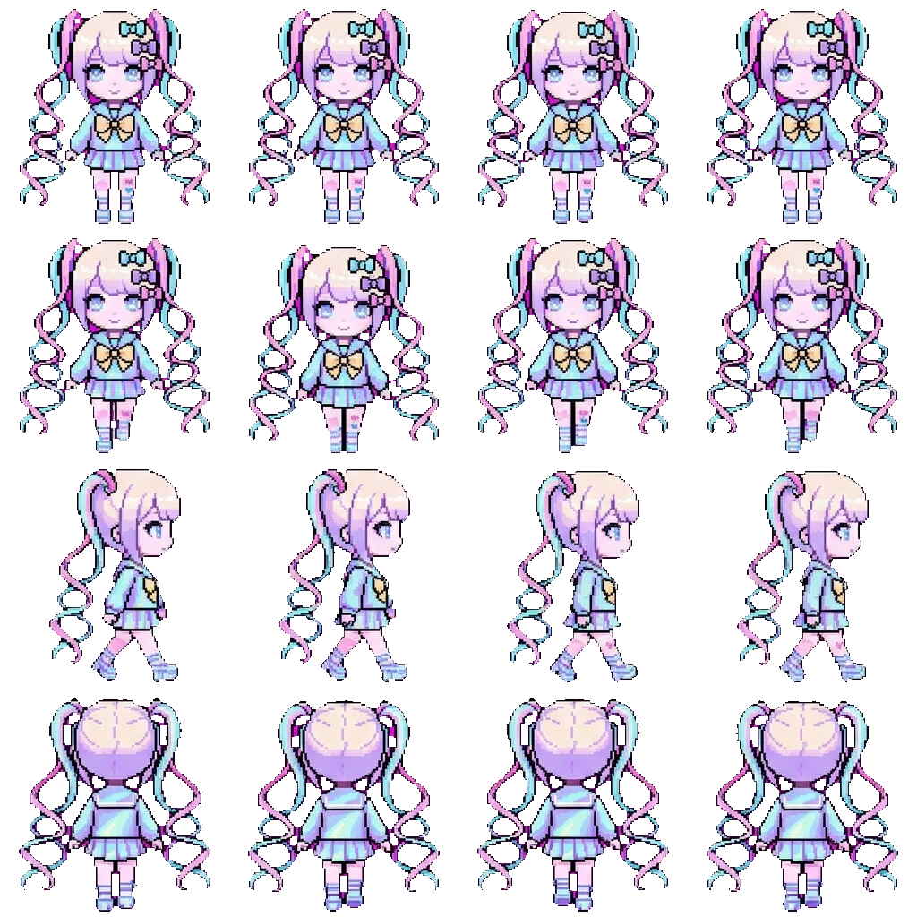 Kangel movement sprite