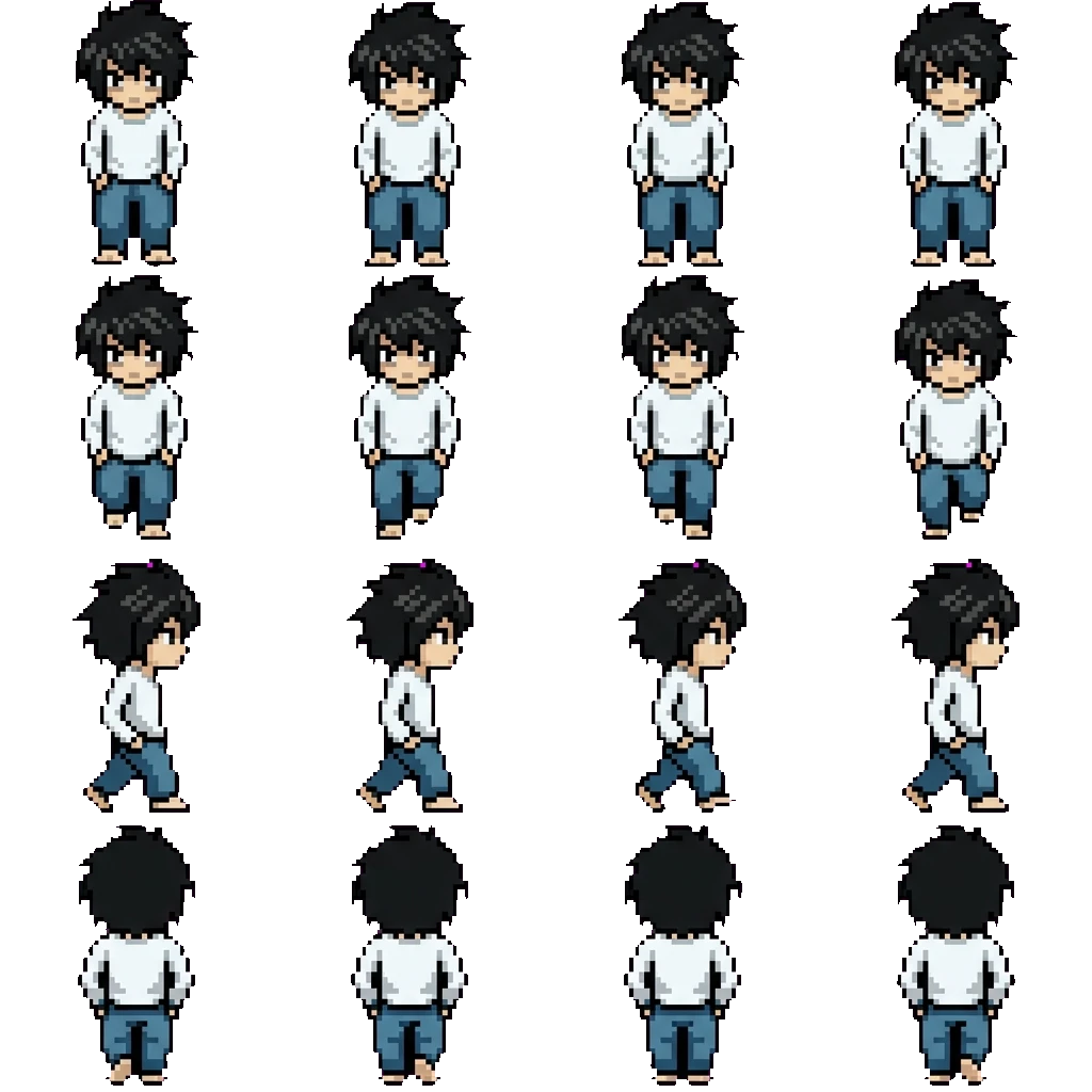 Lawliet movement sprite