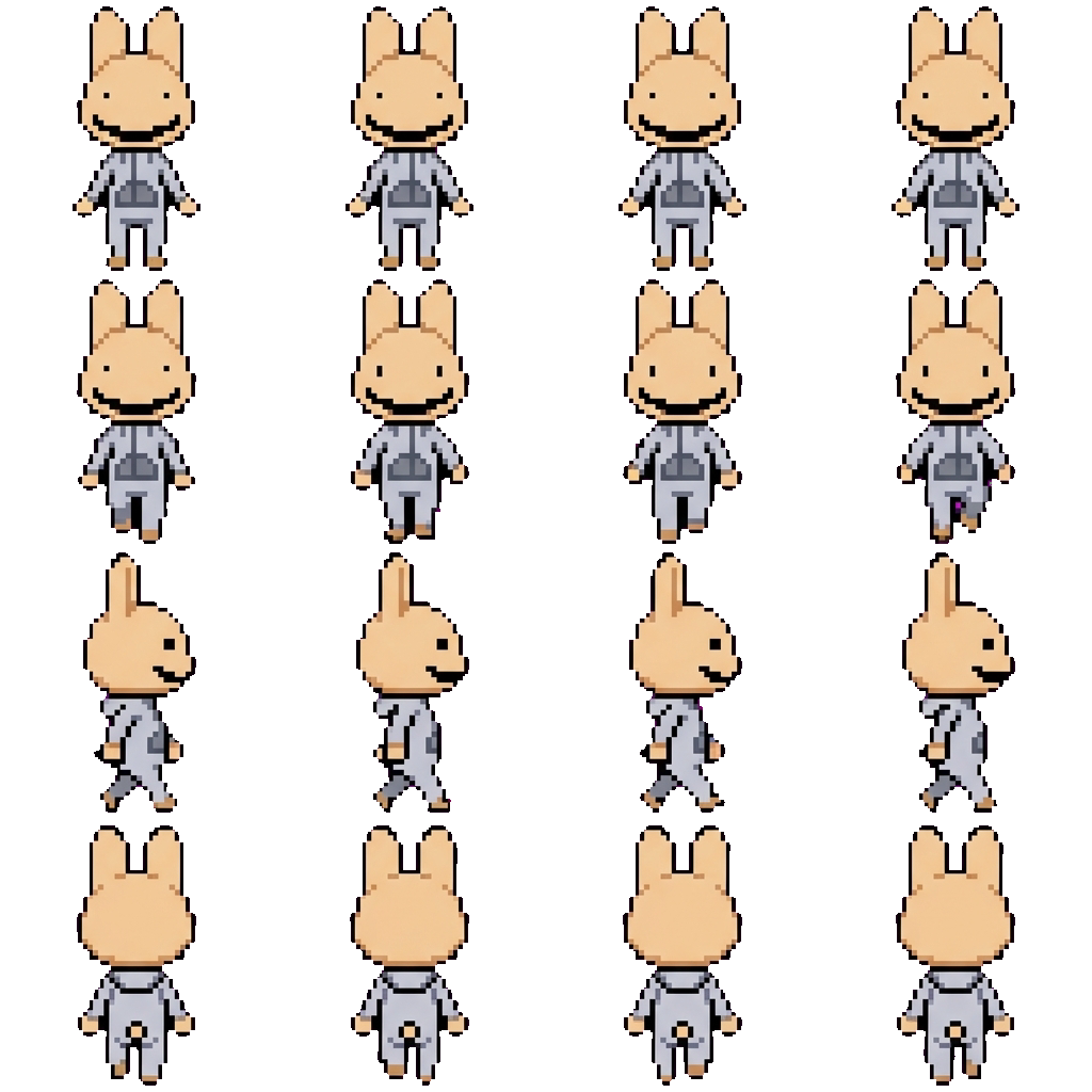 Intern movement sprite