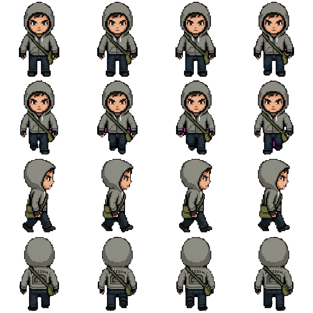Simon movement sprite