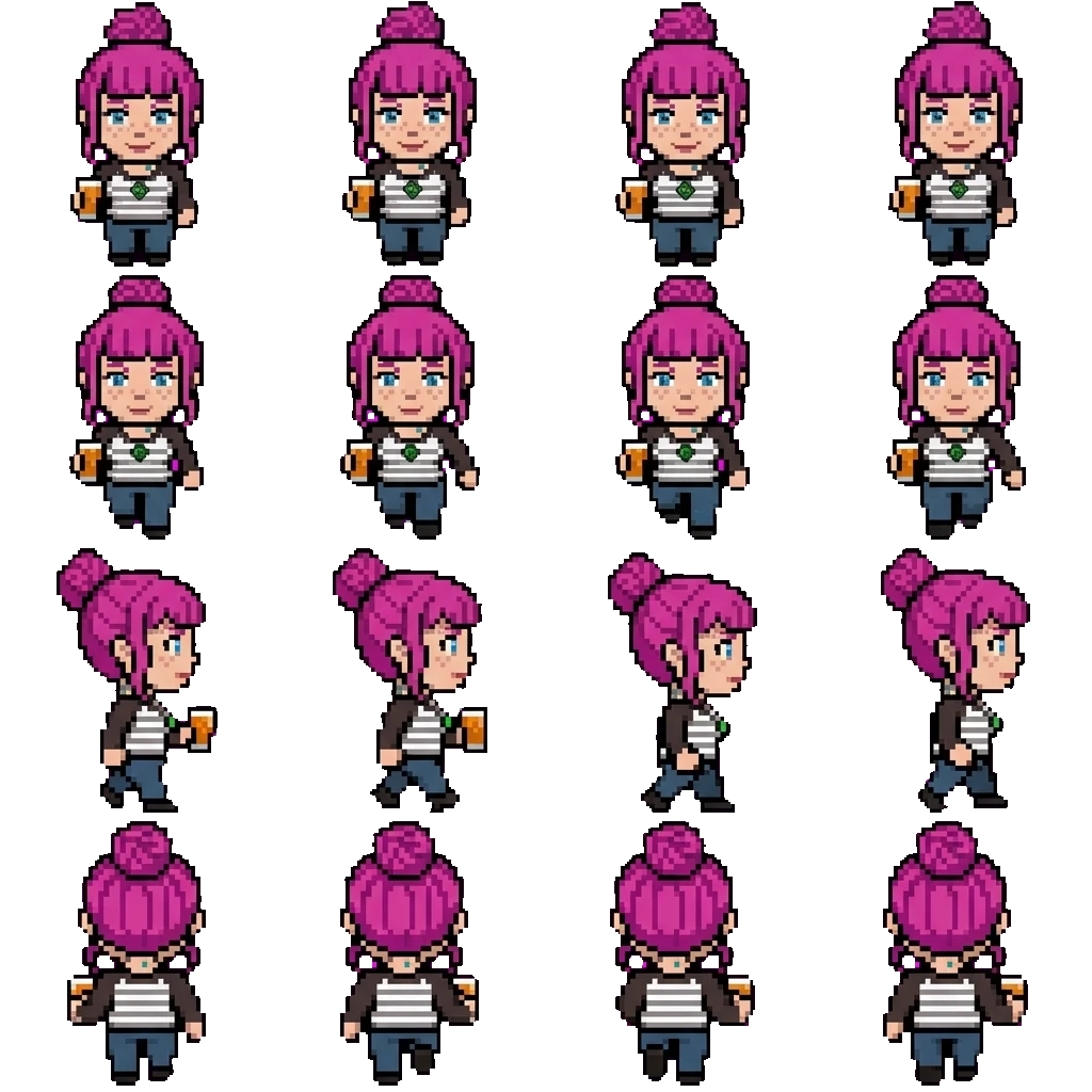 Cathy Turner movement sprite