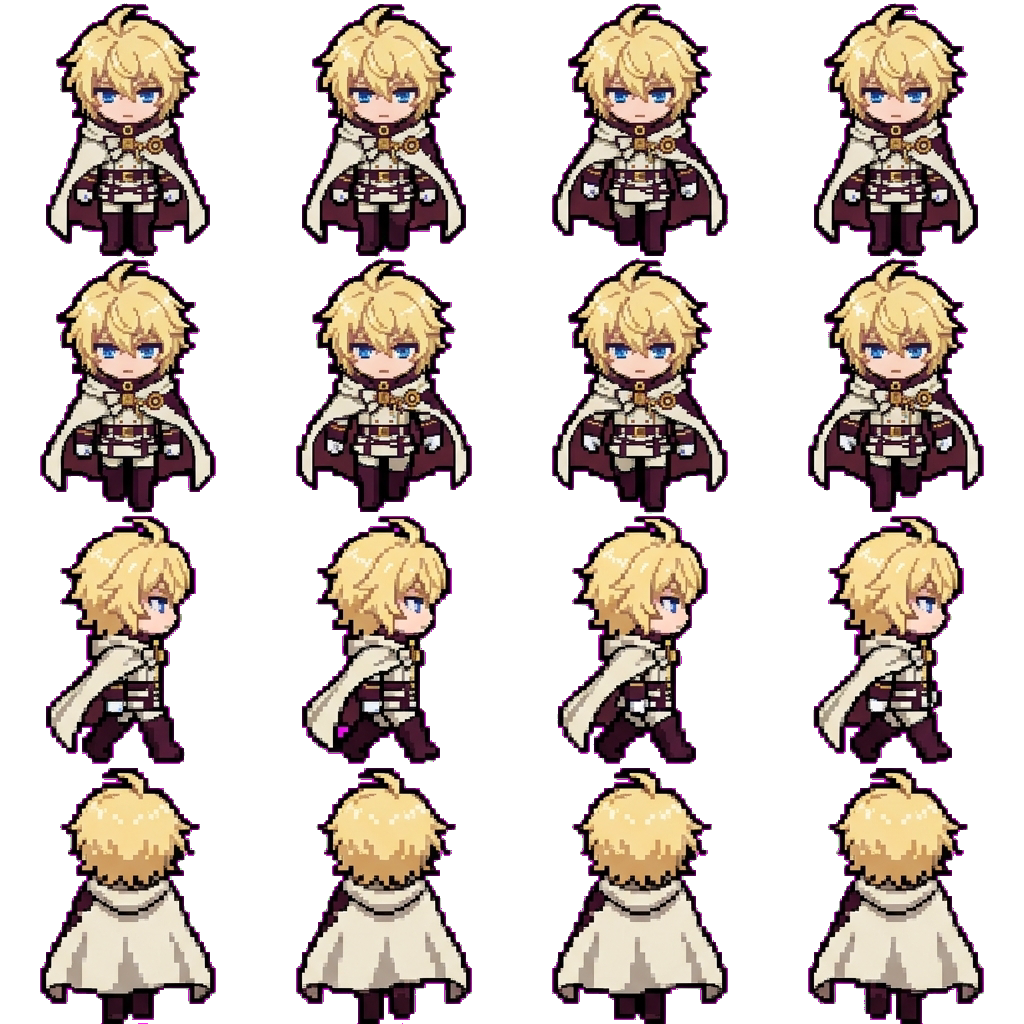Мика movement sprite