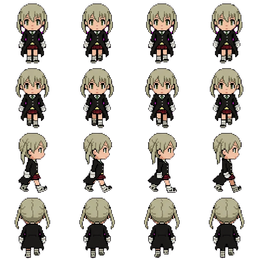 Maka movement sprite