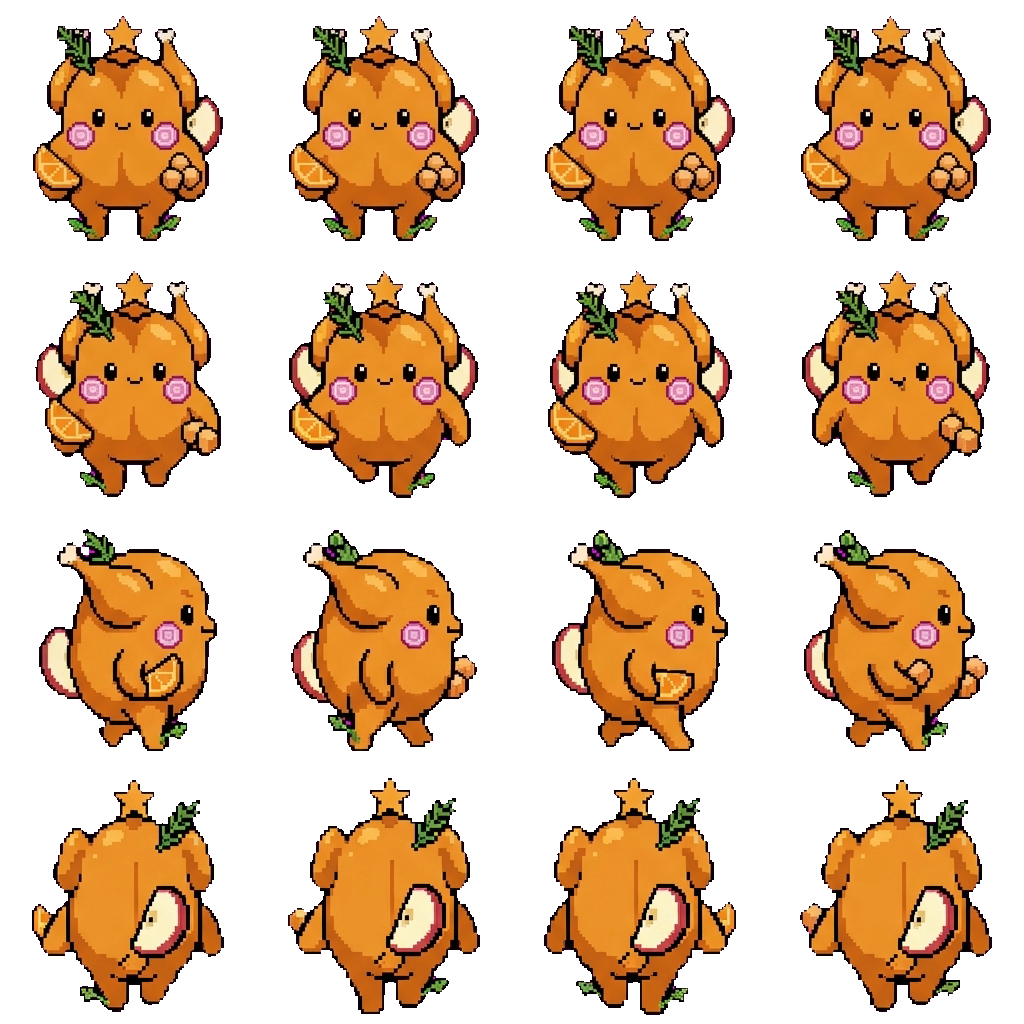 Chickenpox movement sprite