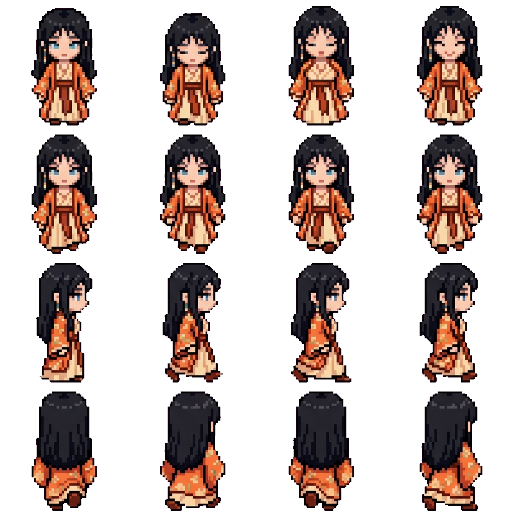 Yui movement sprite
