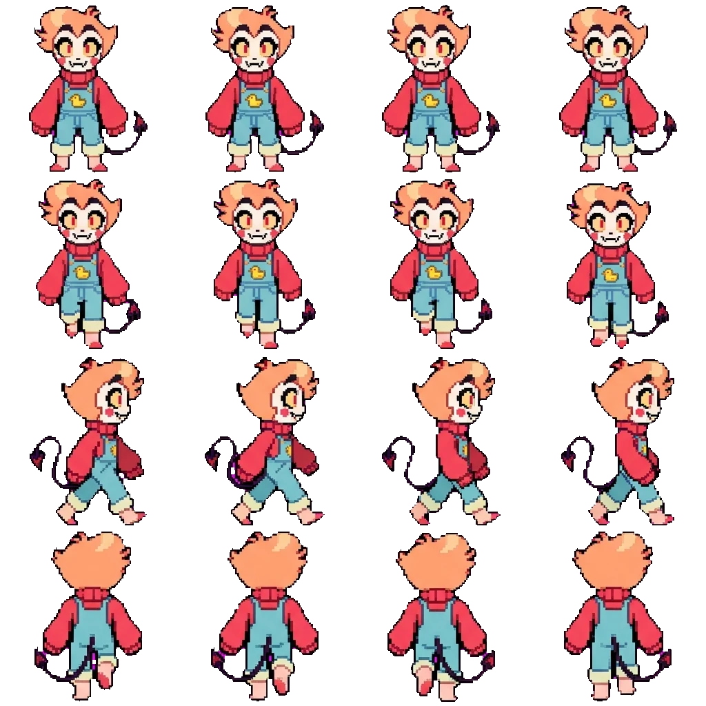Lucifer movement sprite