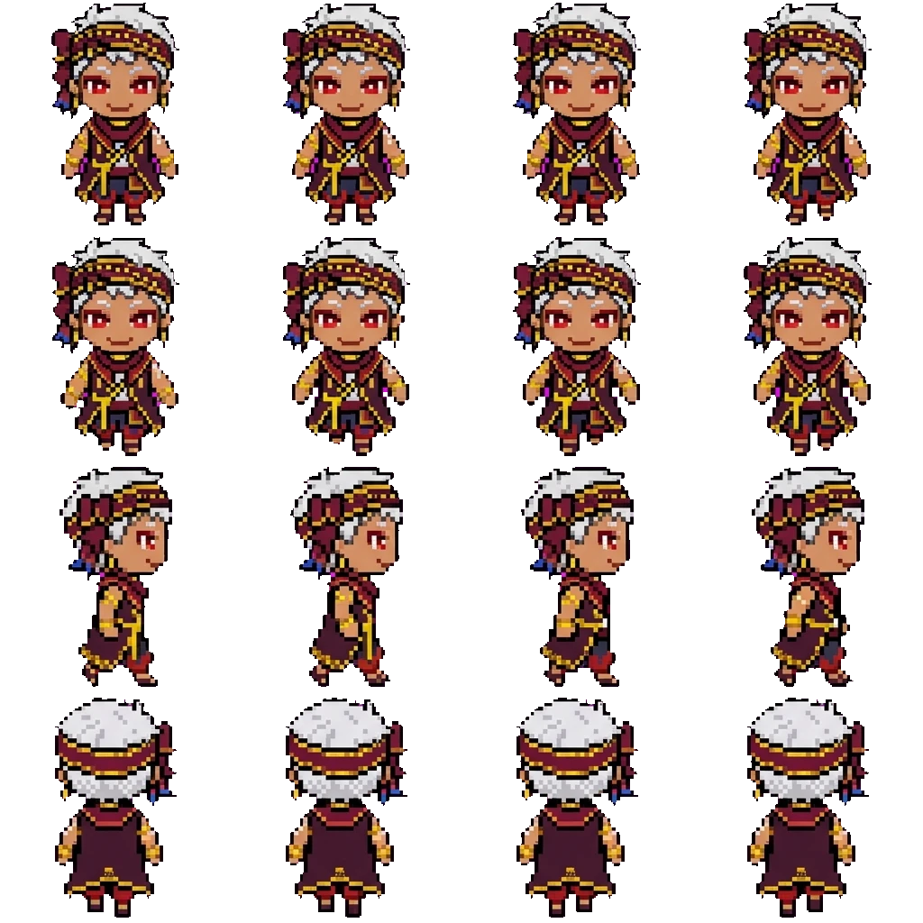 Kalim Al Asim movement sprite