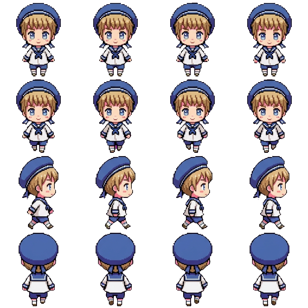 Peter movement sprite
