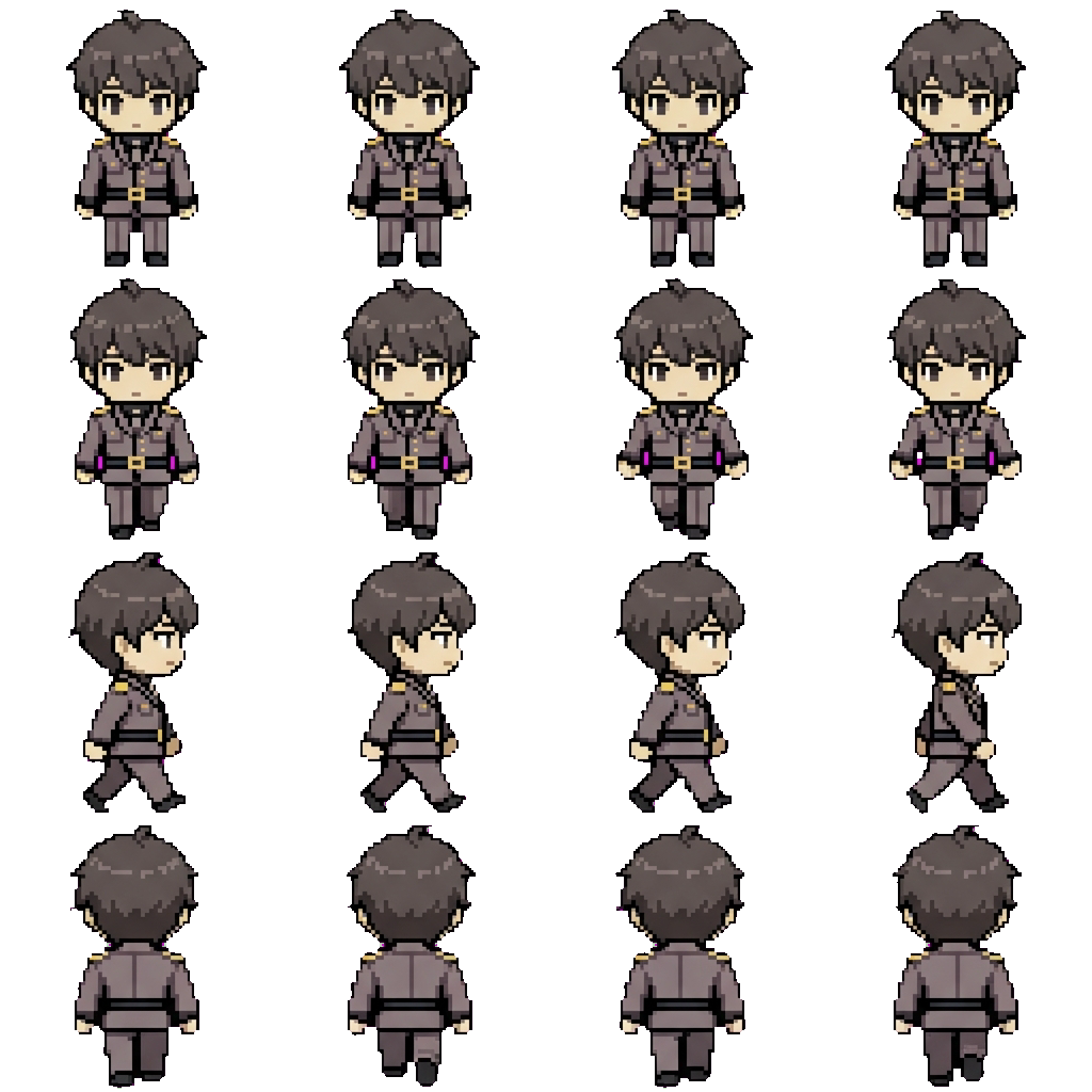Commander movement sprite