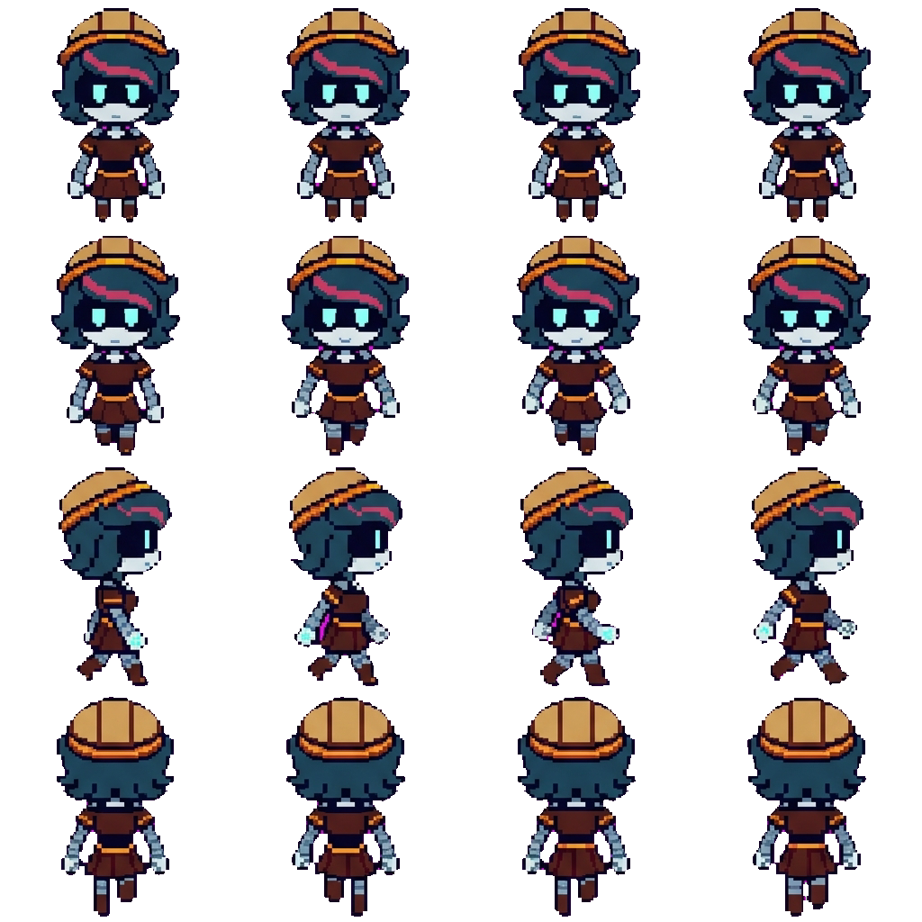 Rebecca (chopped ugly mf version) movement sprite