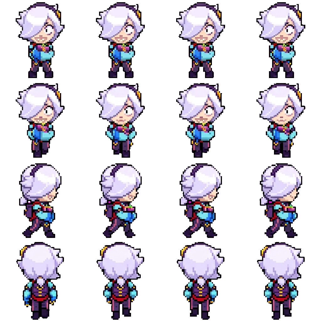 Colette movement sprite