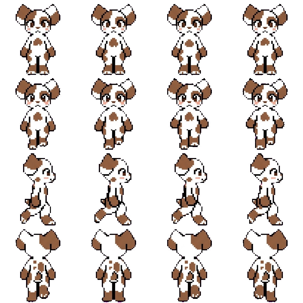 Chloe movement sprite