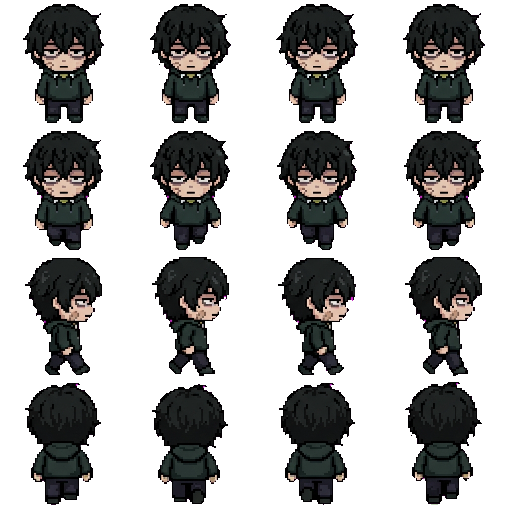 Kylar movement sprite