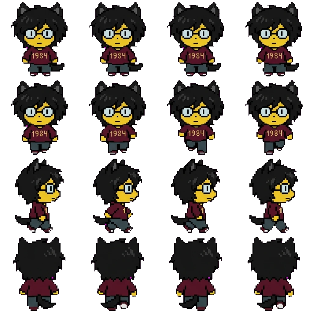 Machete movement sprite