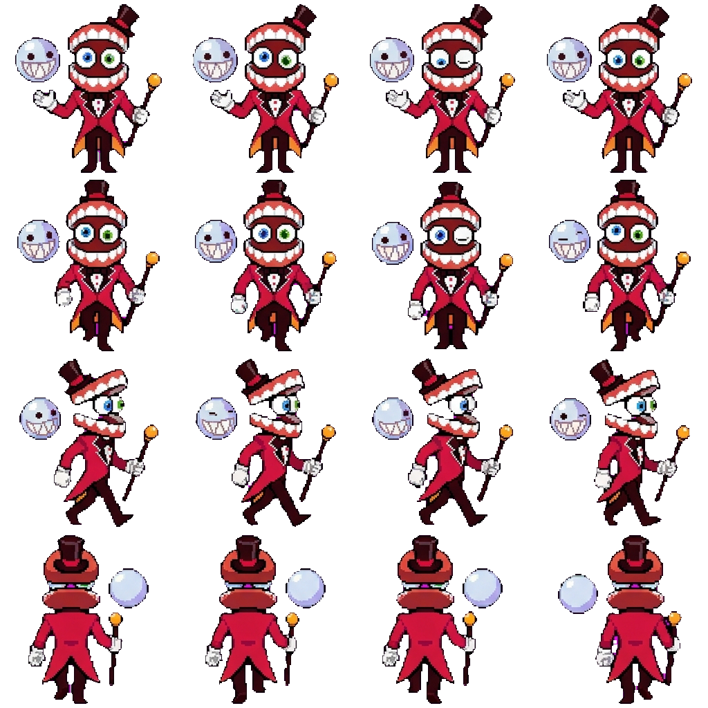Caine movement sprite